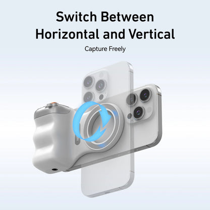 Magnetic Phone Camera Shoot Hand Grip Phone Holder Shooting Aid Remote Control Handle for Iphone HUAWEI SAMSUNG Phone